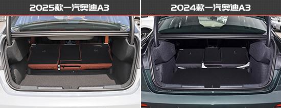 一汽奥迪A3新老款车型对比k8凯发全站更具竞争力(图8)
